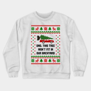 Clark griswold Christmas Tree Crewneck Sweatshirt